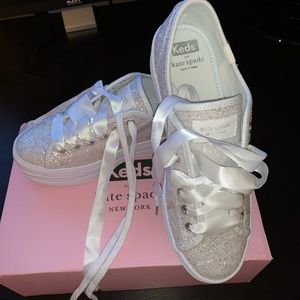 Keds x Kate Spade New York Triple Glitter Sneakers